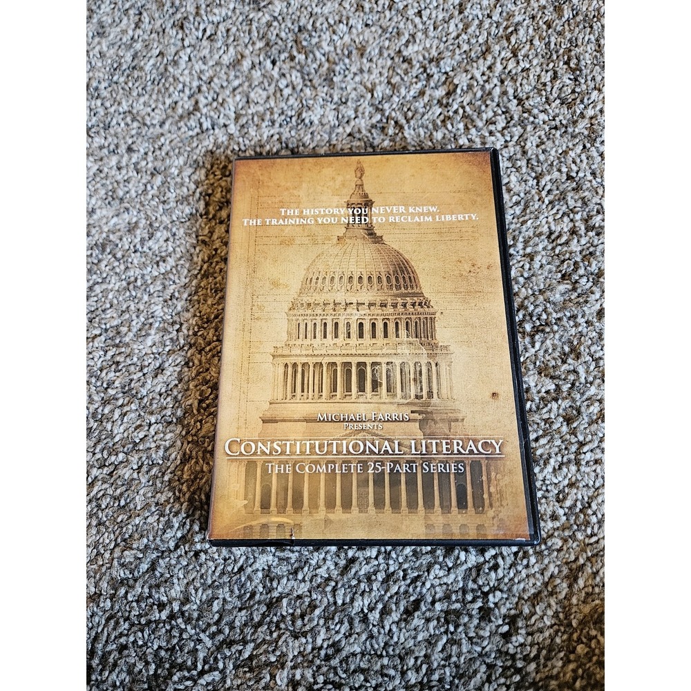 Constitutional Literacy Complete 25 Part Series DVD Michael Farris